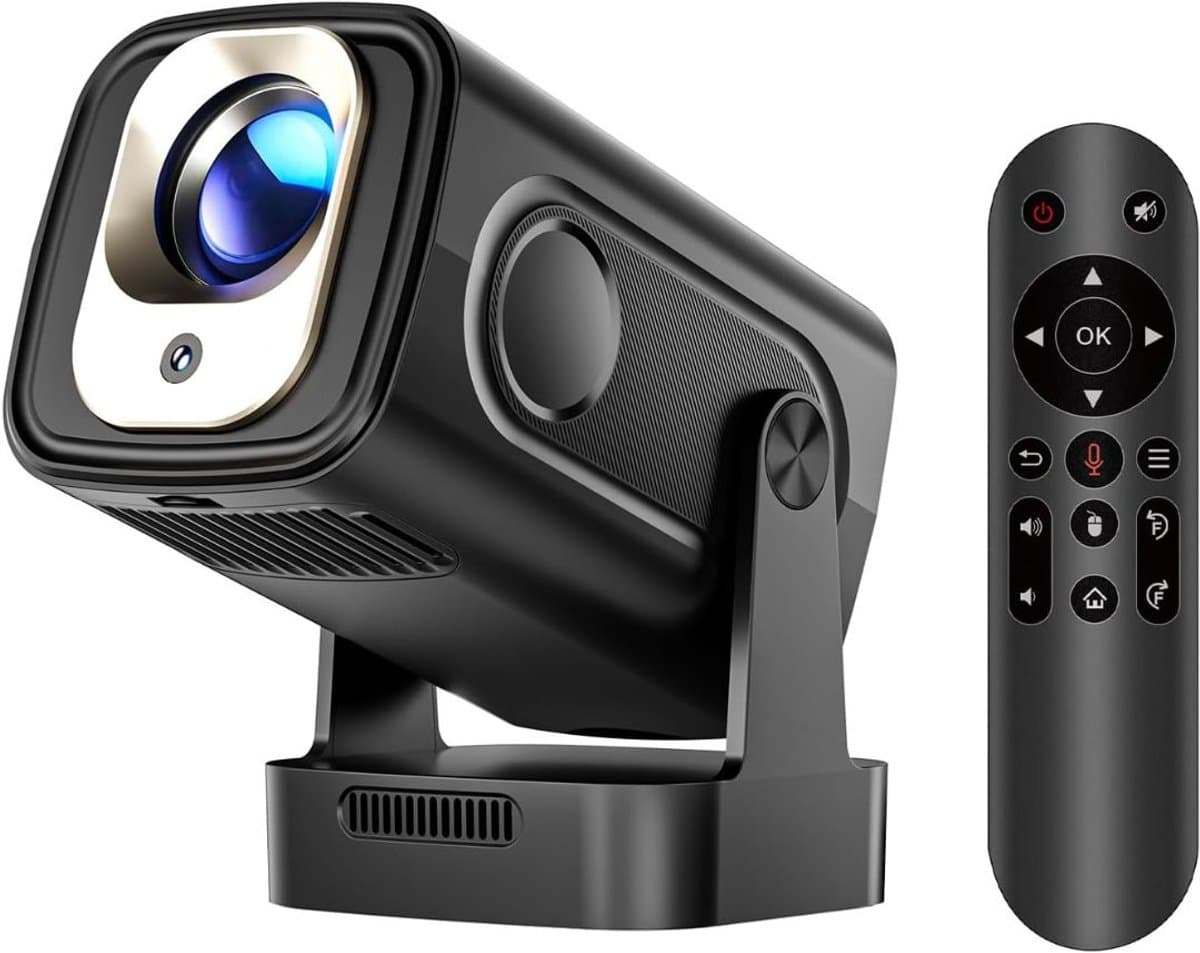 Zyrex® Mini beamers - Projector - Mini beamer - Zwart - 18cm x 16cm x 7cm