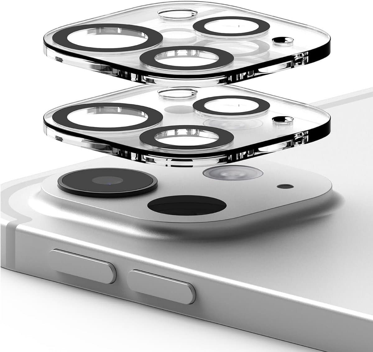 2x Camera Lens Beschermglas voor iPad Pro 11" (M4) en 13" (M4) - Krasbestendig Gehard Glas Set