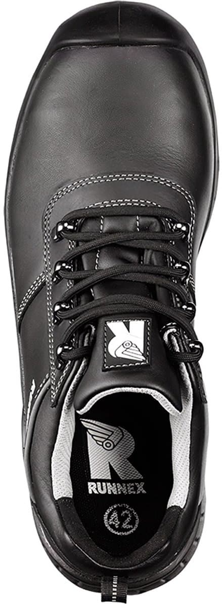 RUNNEX S3-Sicherheitshalbschuh TeamStar Schwarz/Grau-43