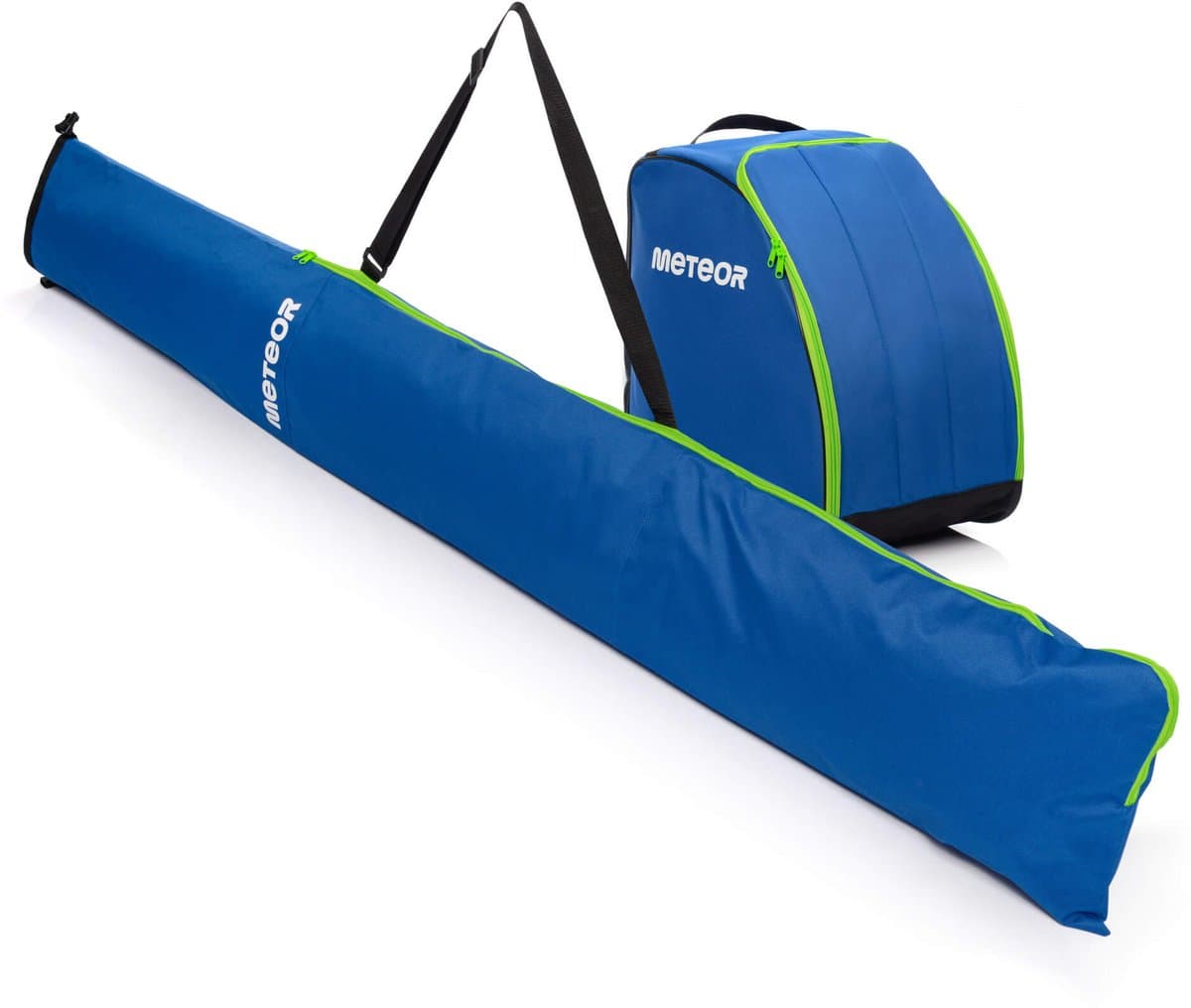 Meteor Norse - Ski- en skischoenhoes - bescherming van ski's en skischoenen - Sportuitrusting - Blauw
