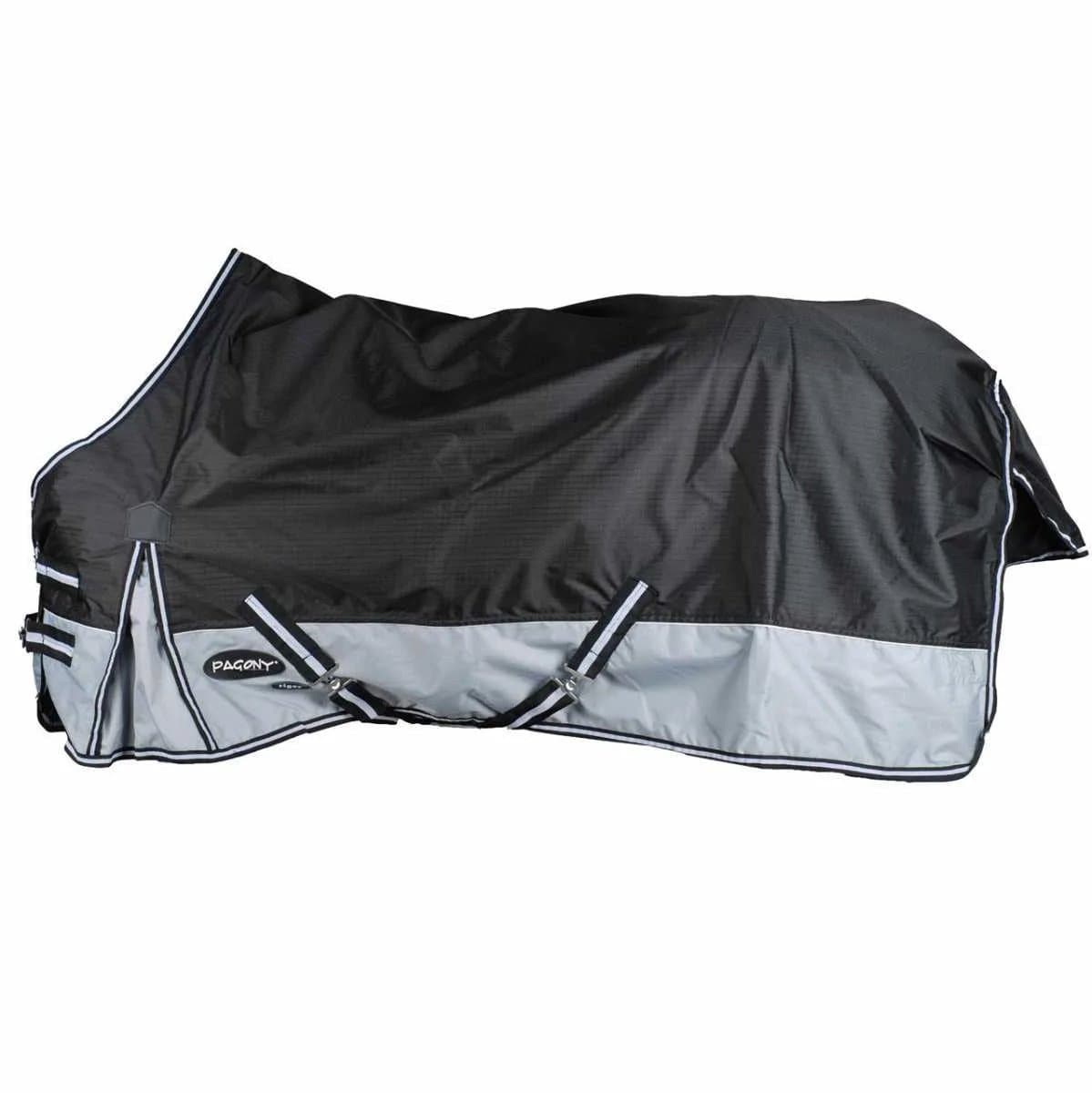 Pagony Tiger 300 Winterdeken - Paardendeken - Maat: 205 - Zwart - Nylon