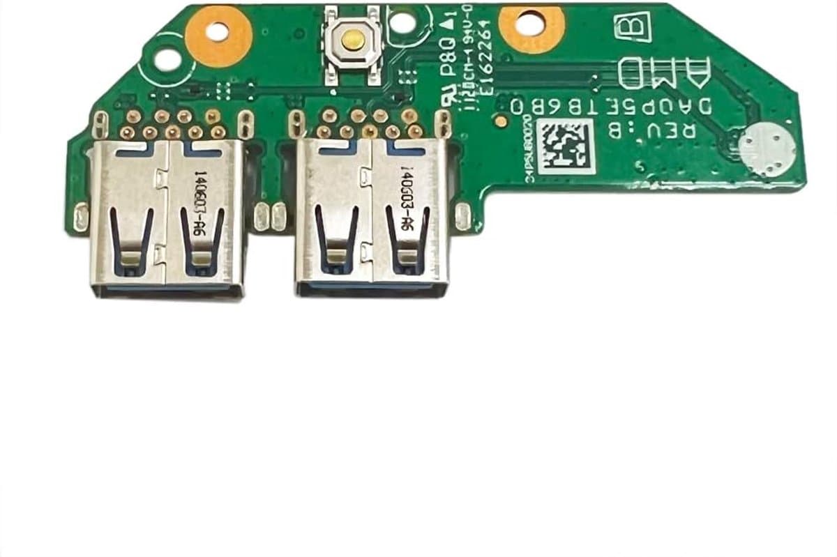 Gintai Laptop PCB Board with Two USB Ports and Power Button for HP 15-EF 15-DY/FQ/EQ 15S-EQ/FQ - ShopVlot