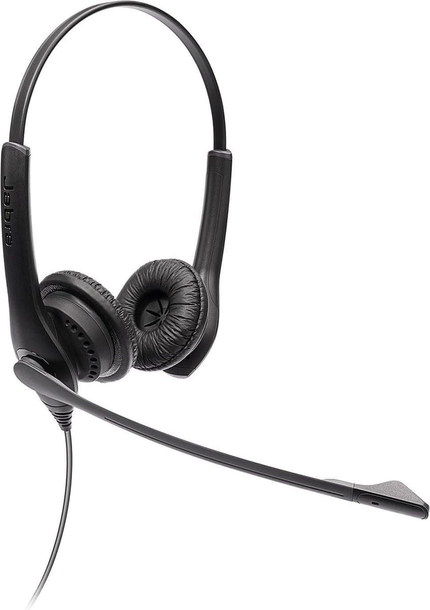 Jabra Biz 1100 EDU Headset Bedraad Hoofdband Onderwijs Zwart