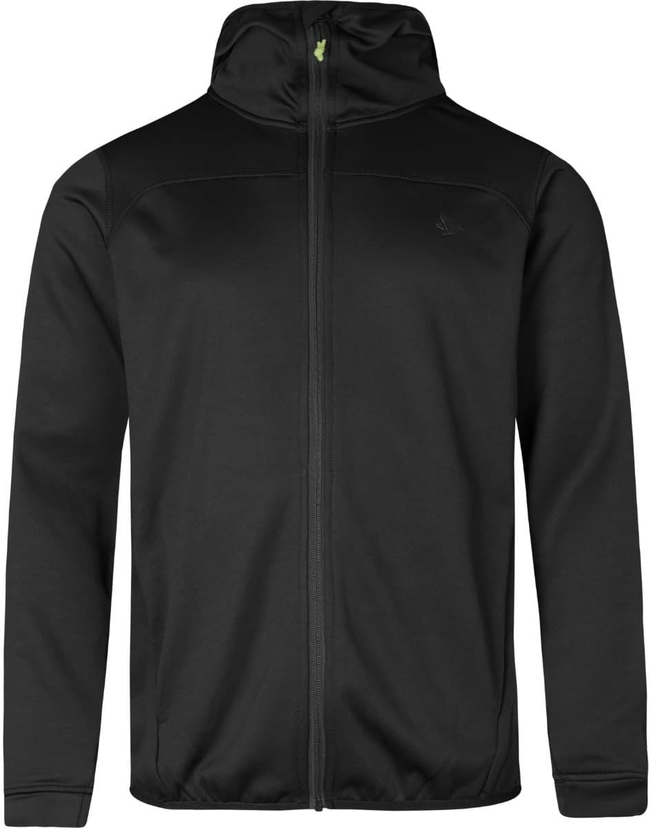 Seeland Power Fleece Outdoor Fleece Jacht Fleece Scandinavische Fleece Zwart Maat -XL