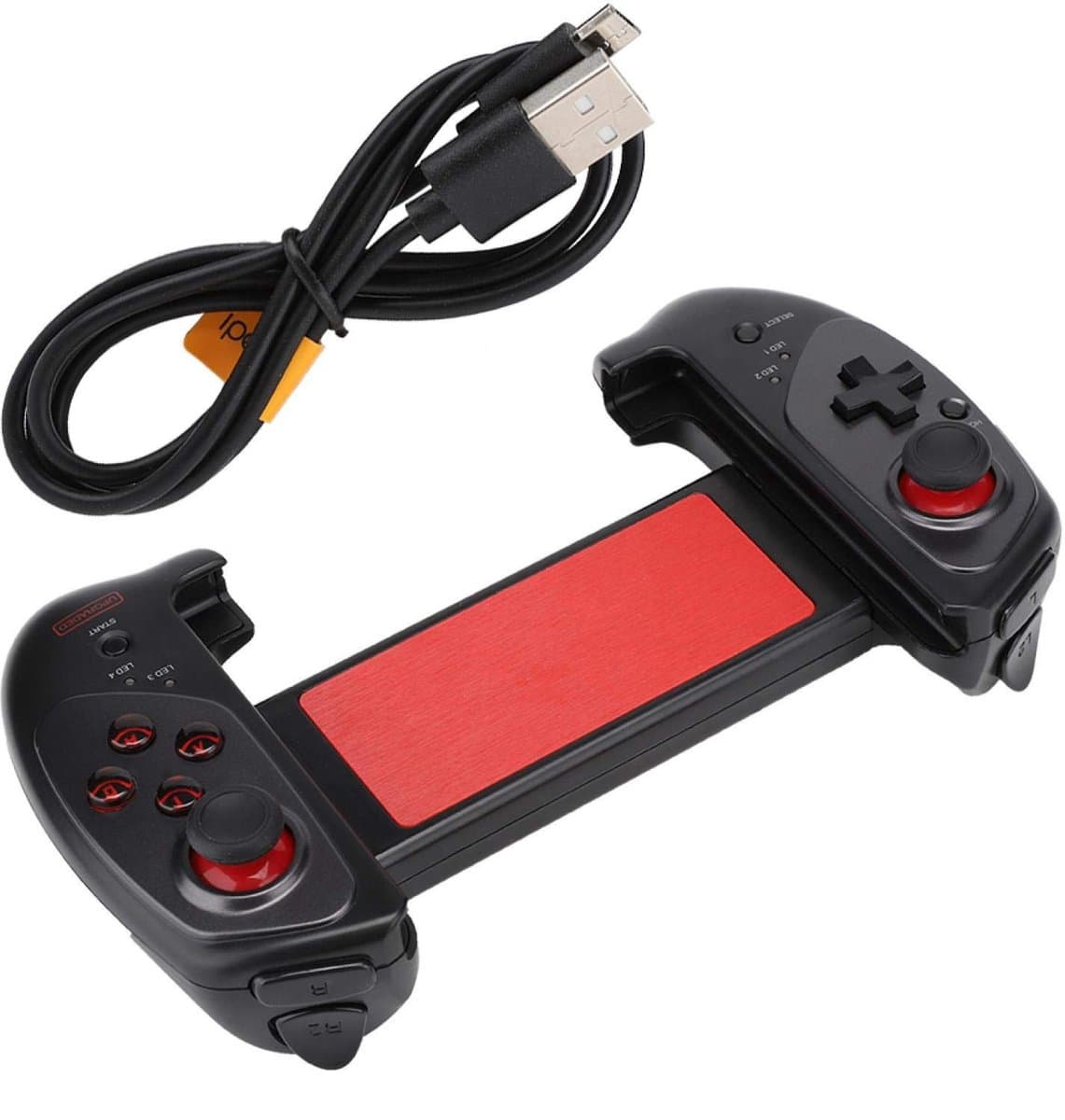 Dailygoody - Mobiele Gamecontroller - Draadloze Gamepad - Direct Spelen - Telefoon en Tablet - Voor Android/iOS - Geschikt voor Gaming - Model PG-9083