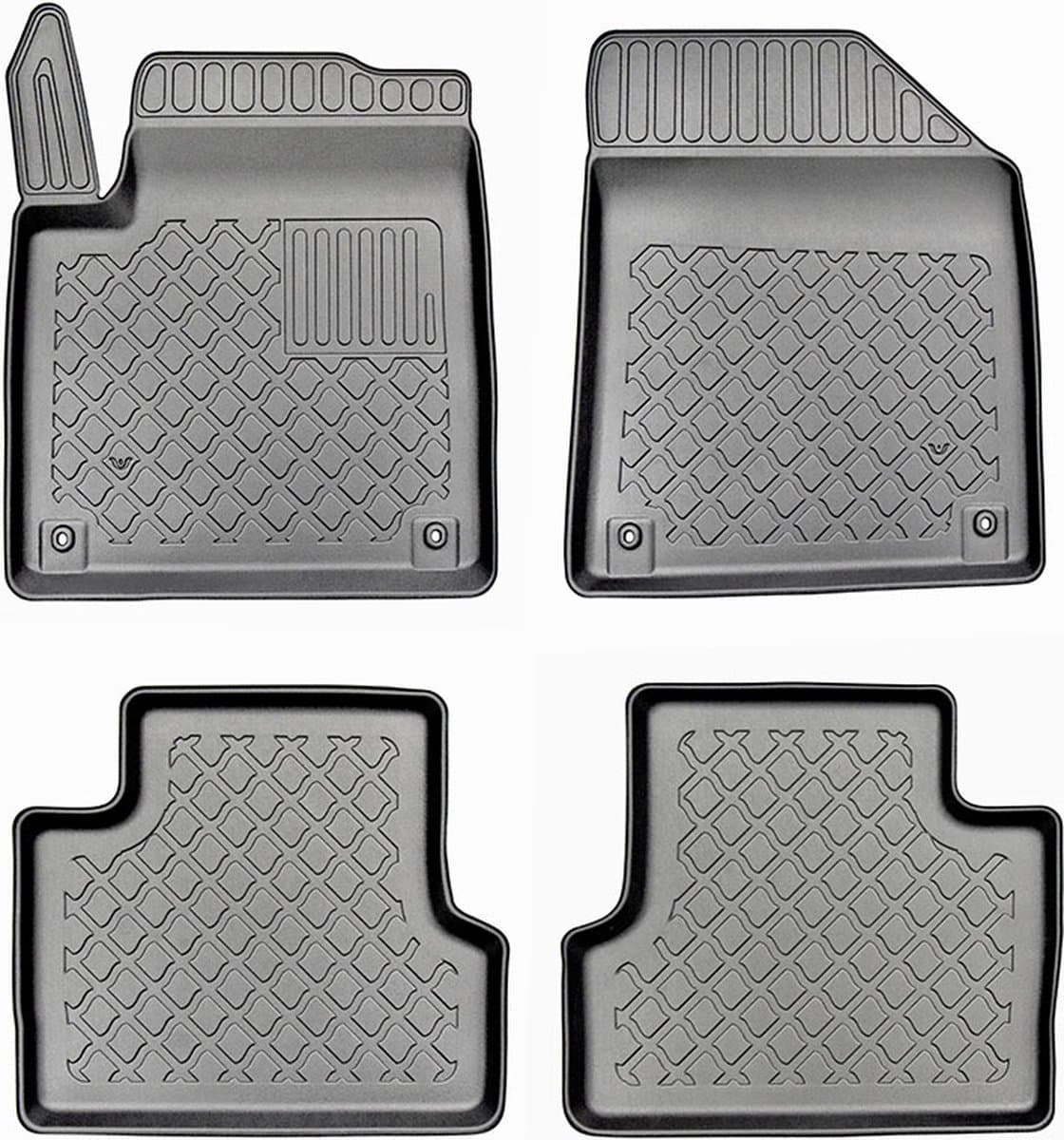 Tapis de sol Guardliner pour Jeep Cherokee V (KL) + Facelift 2019 SUV-5 2015-12.2021