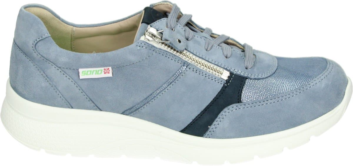 Mephisto Sano - IZAE - Lage sneakersDames sneakers - Kleur: Blauw - Maat: 38.5