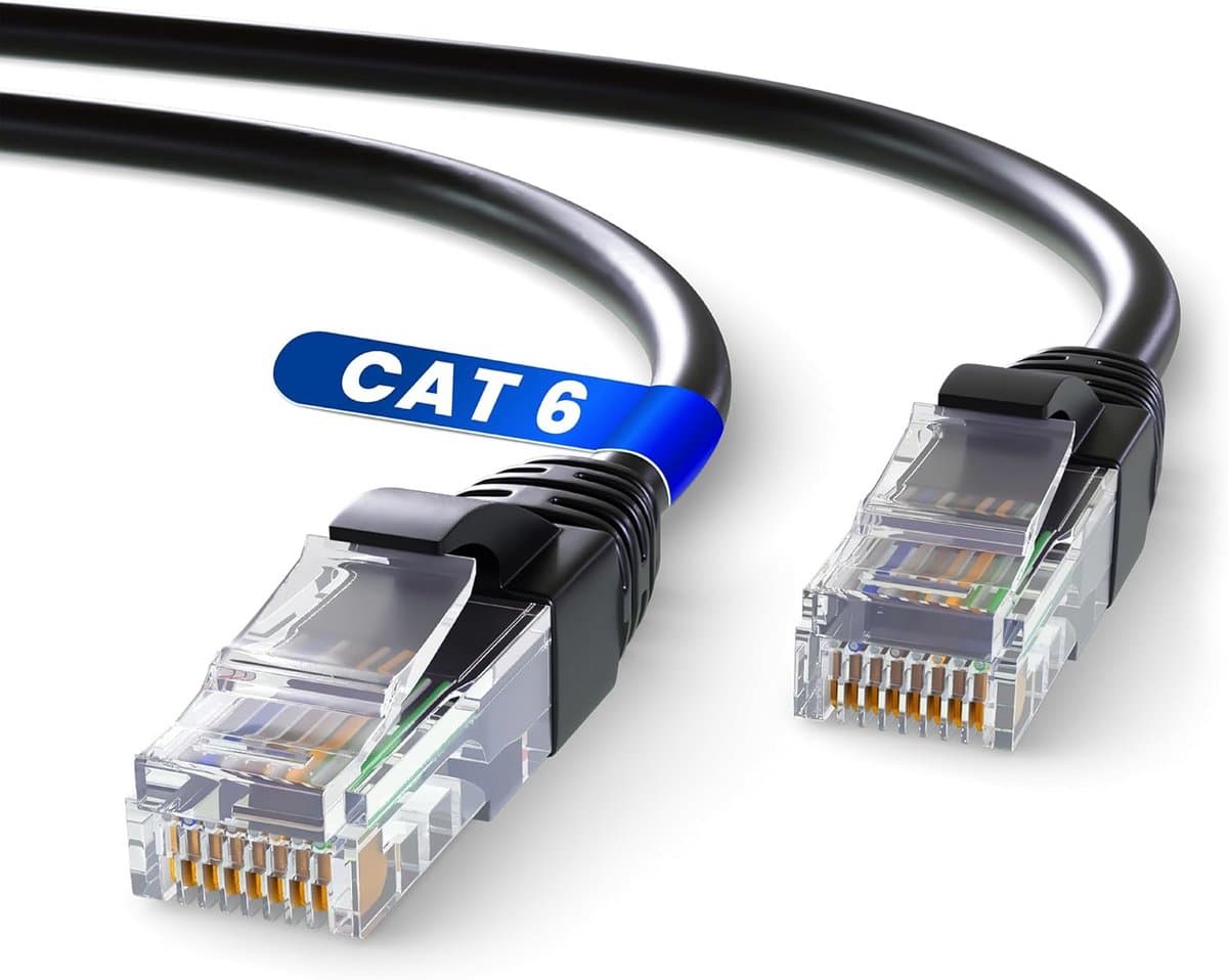 Netwerkkabel CAT6 UTP 5 meter Zwart voor Snelle Internetverbinding