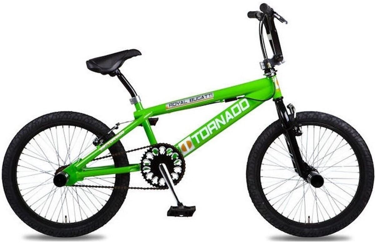 BMX Royal-Bugatti Tornado Freestyle 20 inch - Groen
