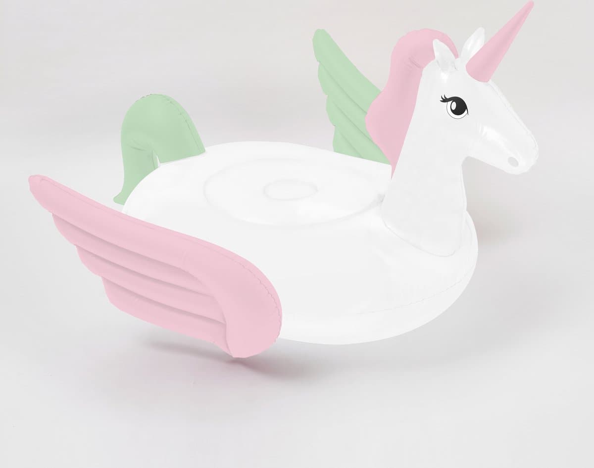 Sunnylife - Pool Floats Luxe Ride On Eenhoorn - PVC - Multicolor