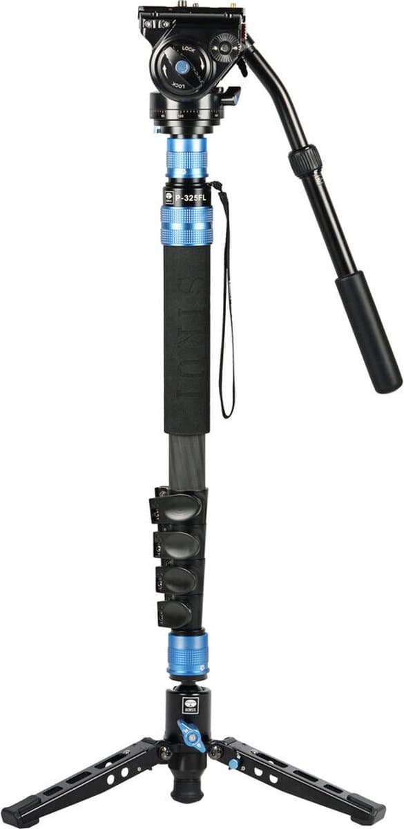 Sirui Monopod P-325FL + VA-10 Videokop