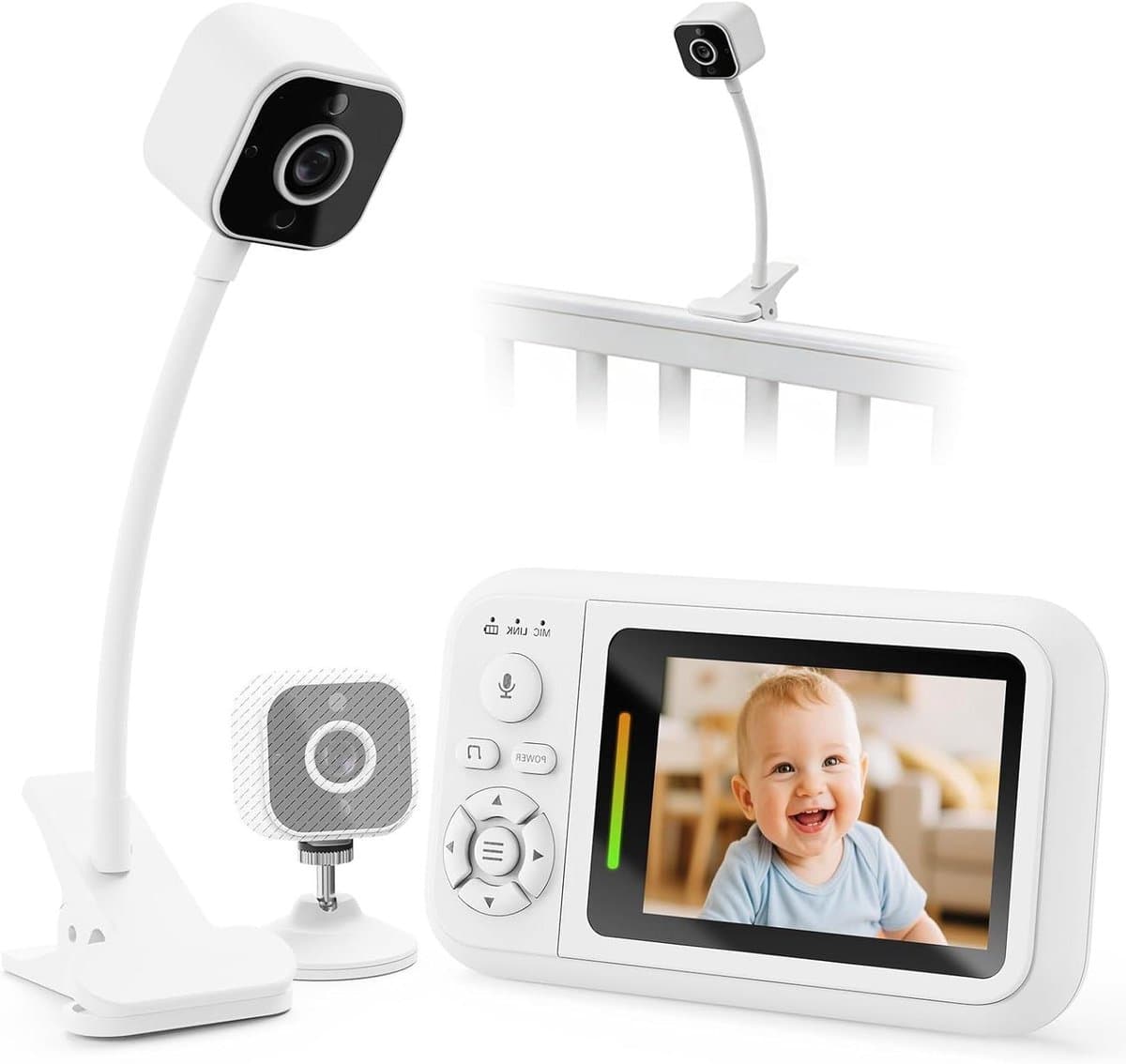 Babyfoon met camera - Baby monitor - Kind in de gaten - Zonder wifi verbinding