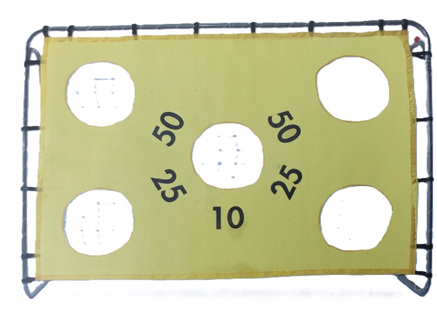 Voetbaldoel met Score Net - 213x152x76 cm