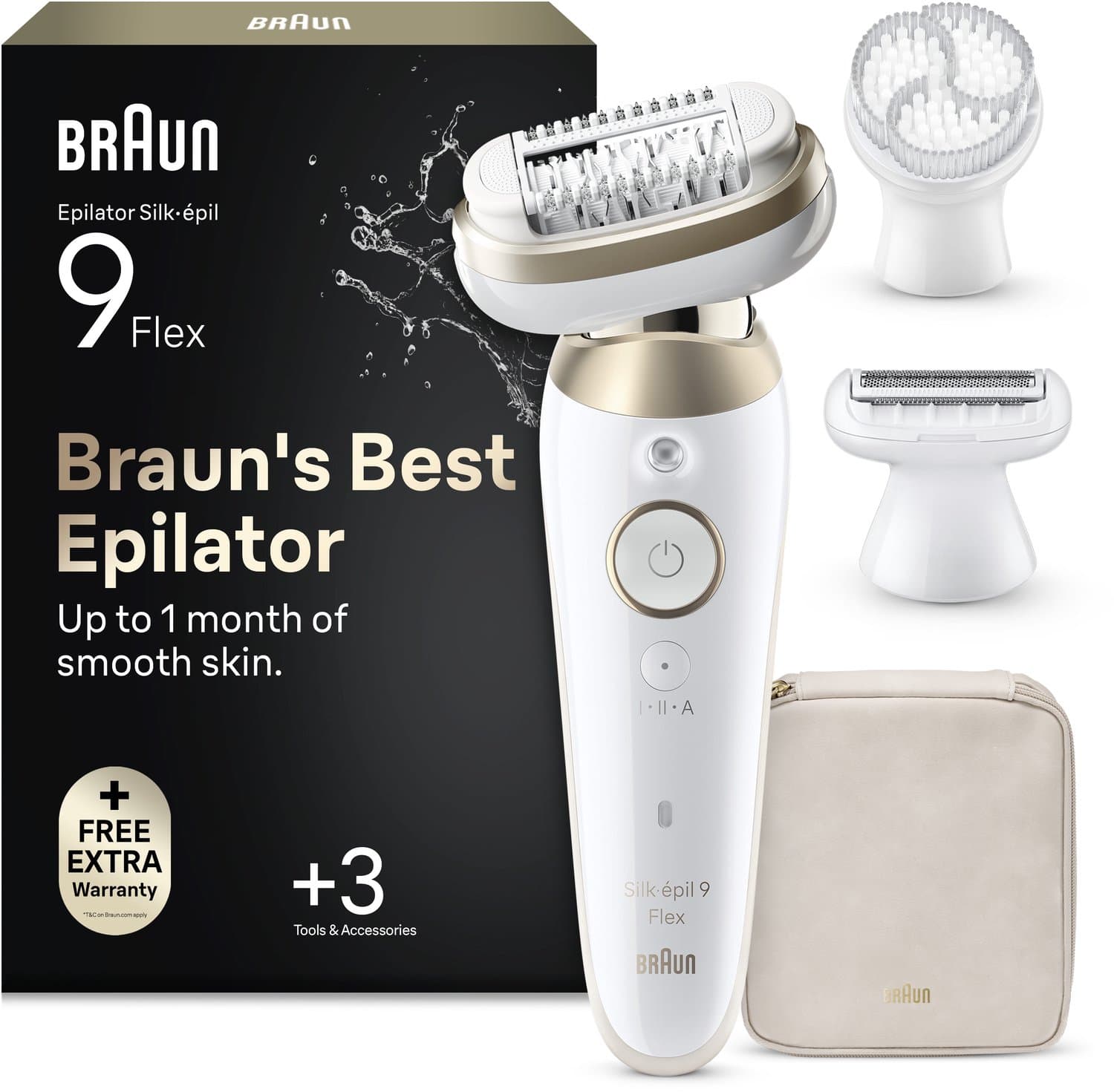 Braun Silk-epil 9 Flex 9-060 3D Goud