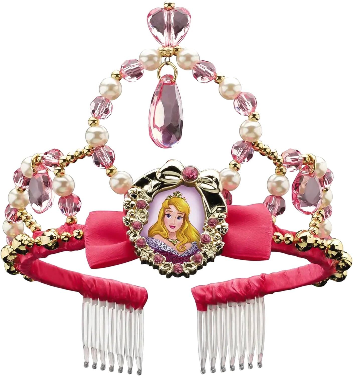 Disney Sleeping Beauty Aurora Tiara/Kroon Kinderen - Roze