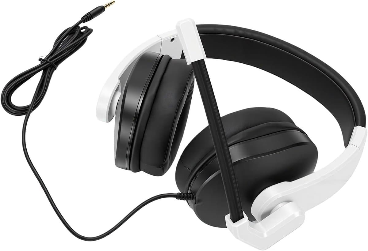 Gaming Headset - Koptelefoon Microfoon - Gaming Communicatie - Ruisonderdrukkende Microfoon - 20 x 19 x 8.5 cm - Zwart