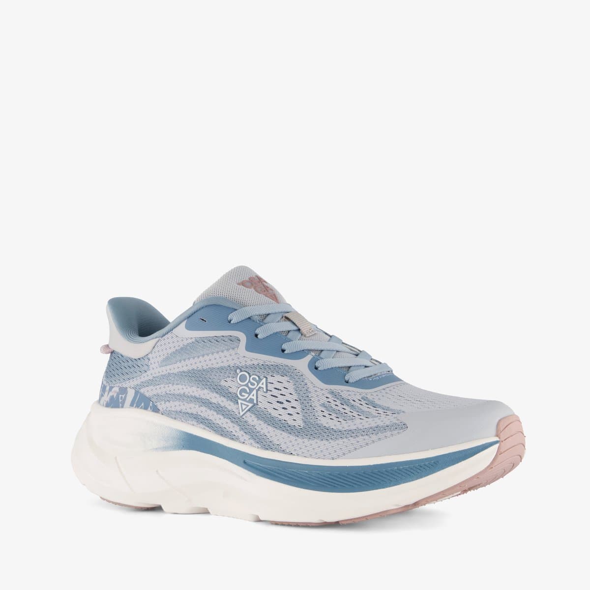 Osaga Apollo dames hardloopschoenen blauw wit - Maat 40 - Uitneembare zool