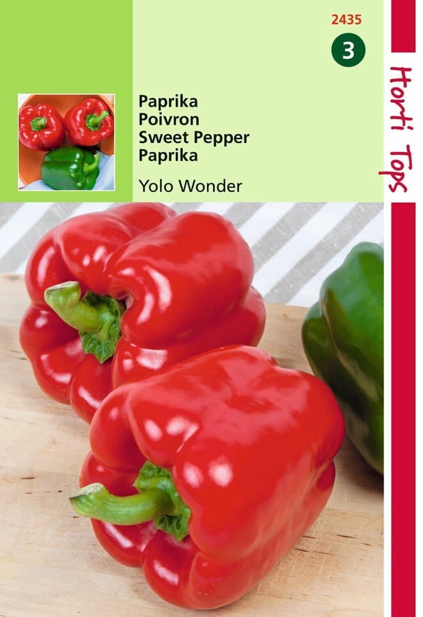 2 stuks Hortitops Paprika Yolo Wonder