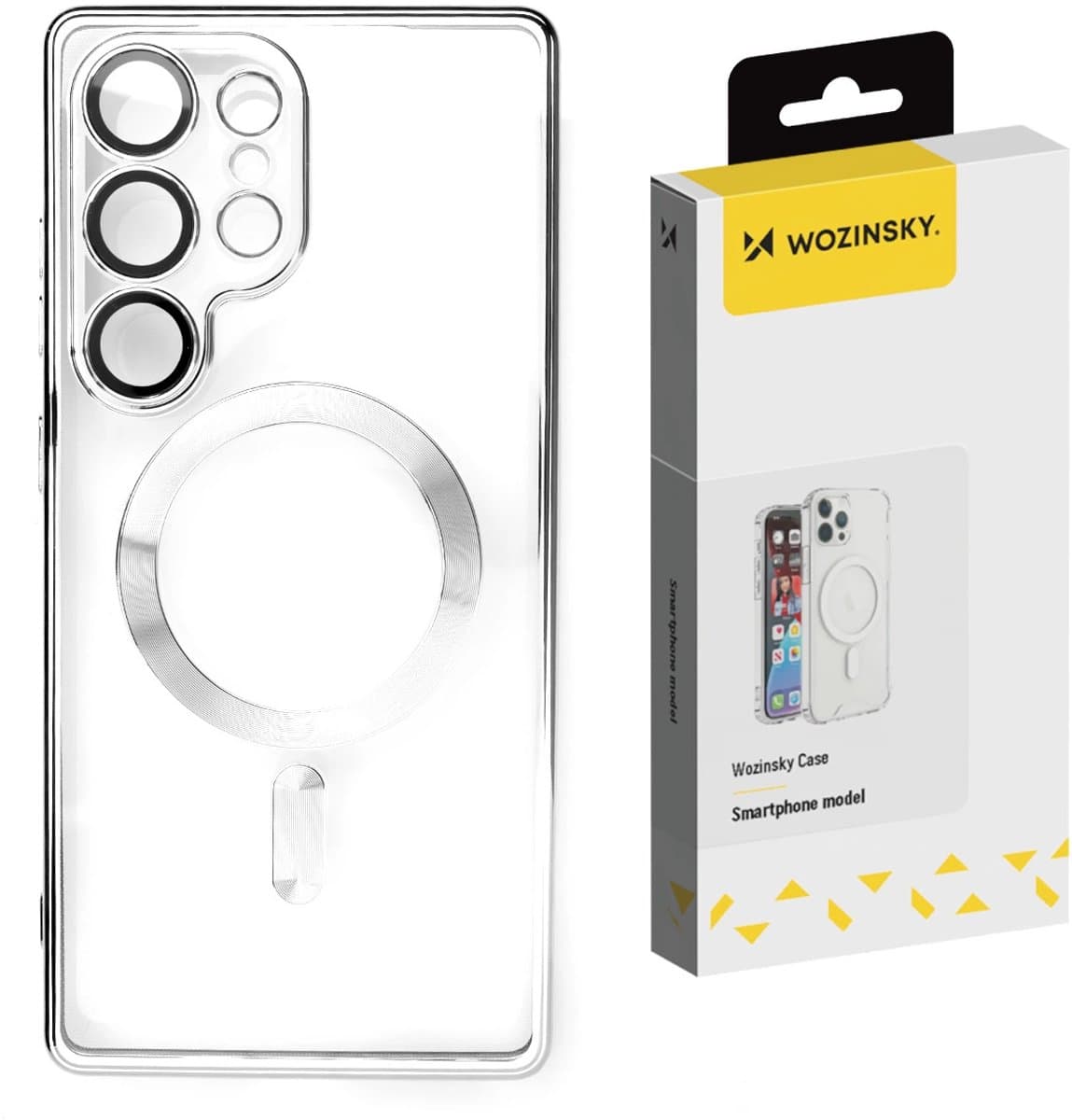 Wozinsky Gelektroniseerde Hoes Voor Samsung Galaxy S25+ Voor Magsafe