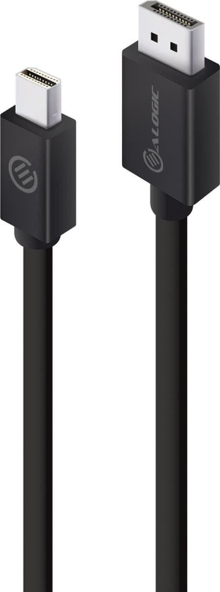 ALOGIC ELMDPDP-01 DisplayPort kabel 1 m Mini DisplayPort Zwart