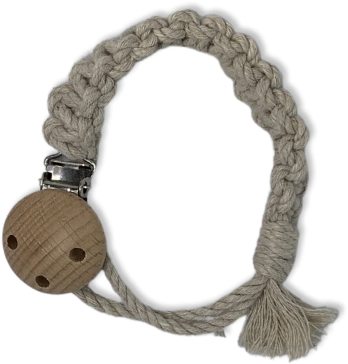 Macramé Speenkoord 'Square' - Linnen - Katoenkoord - Prijs per Stuk - Inclusief Verzendkosten