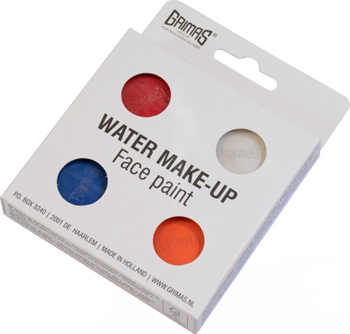 Grimas _ HOLLAND - Water Make-up - 4xA1