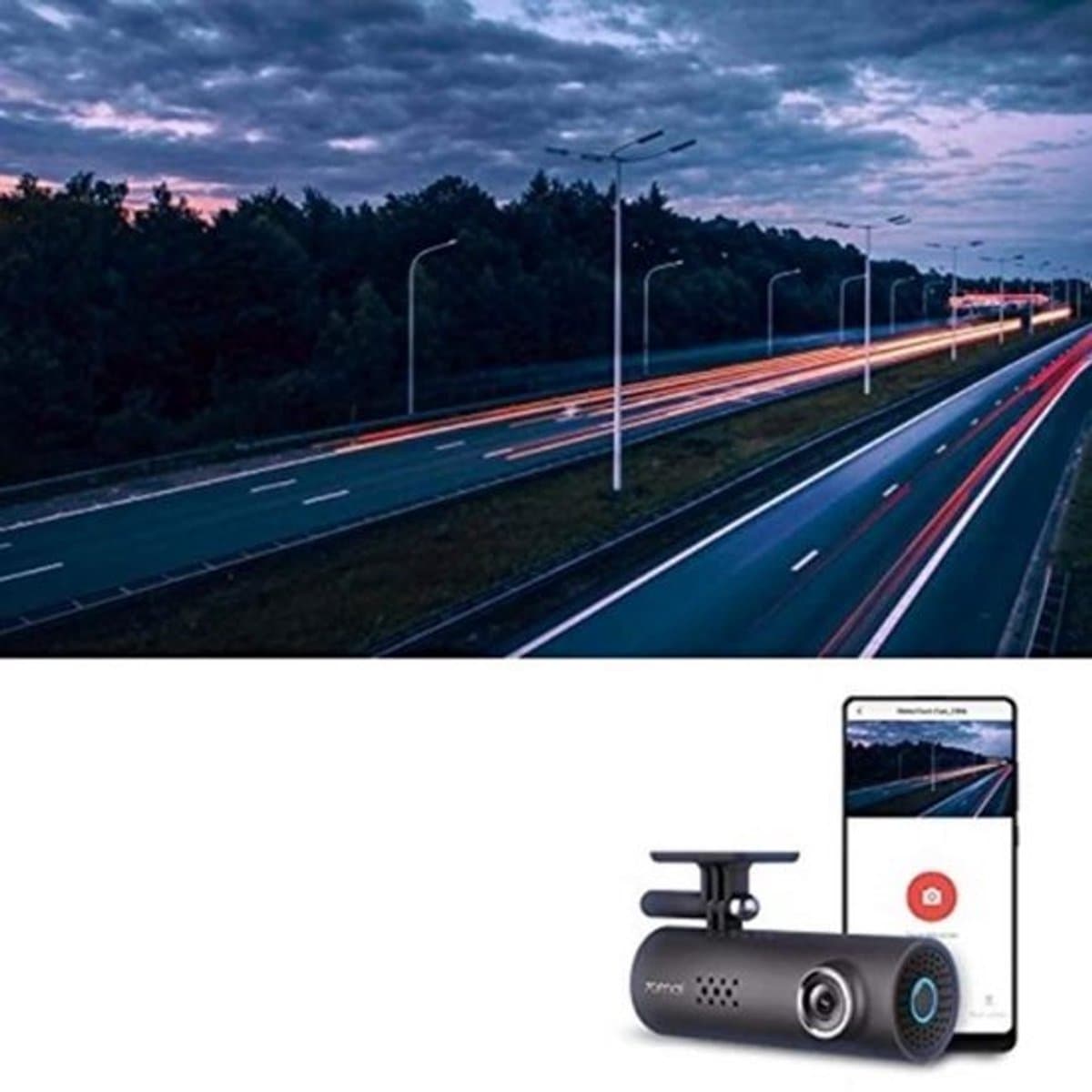 Mijia 70 Minutes (70mai) Smart WiFi Auto Camera - Zwart - 16GB