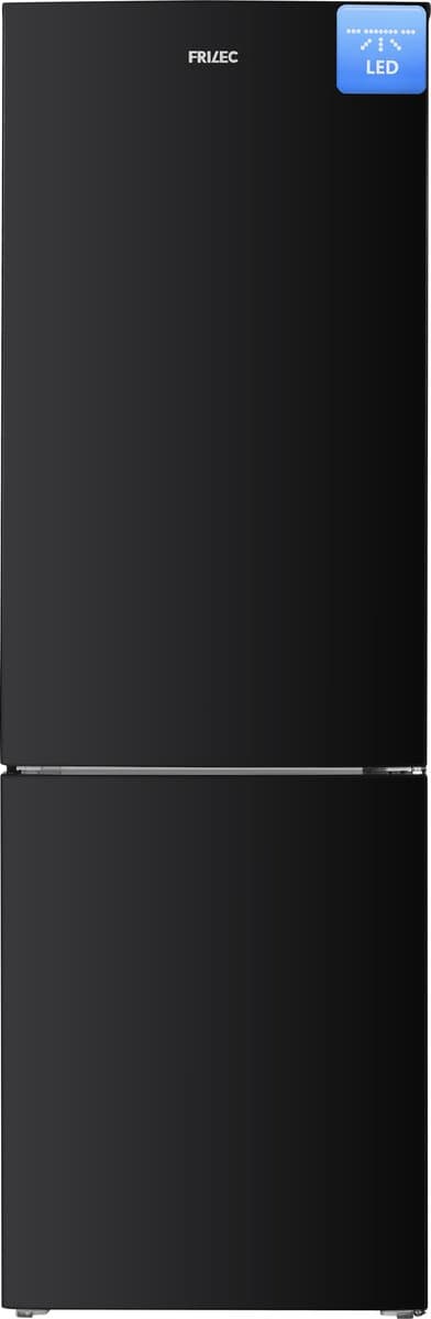 Frilec BONN325-040CB– Vrijstaande koel-vriescombinatie – Energielabel C – 315 liter – 5 jaar garantie – Zwart