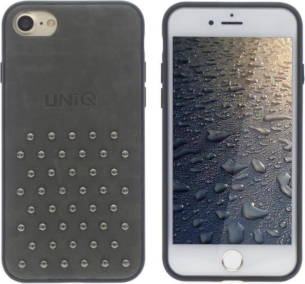 UNIQ Accessory iPhone 7-8 Hard Case Backcover - Groen/Bruin