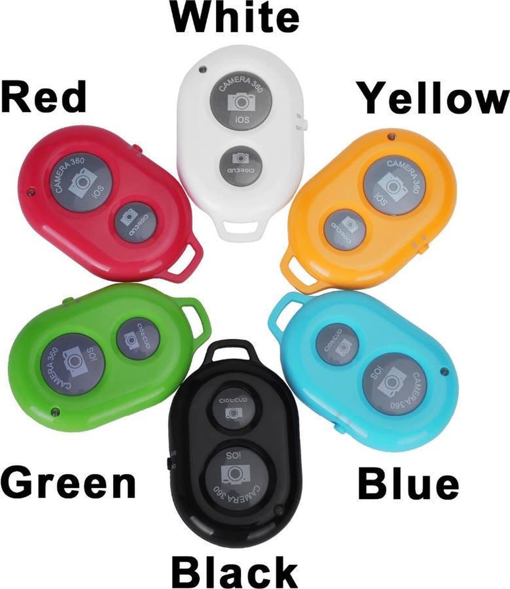 Selfie Bluetooth Remote Shutter voor Mobile, Tablet en Camera _ Blauw