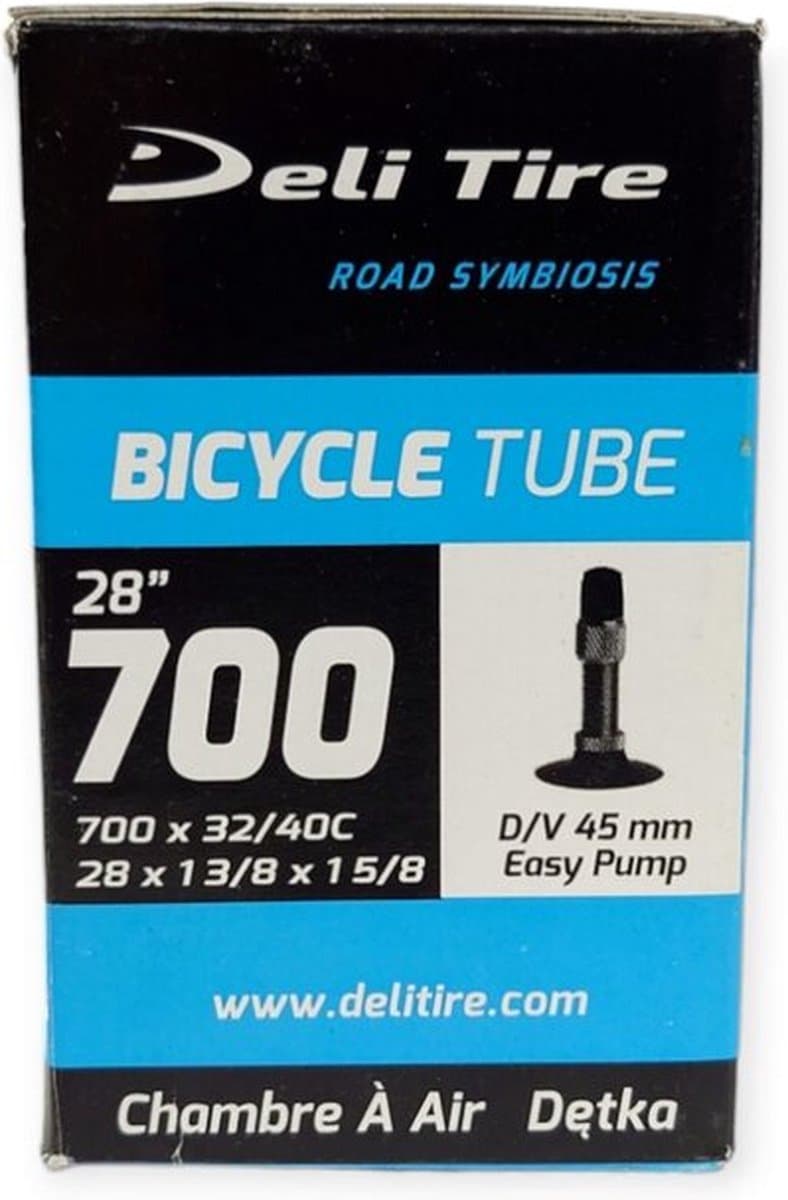 Deli Tire - Tire - binnenband - dv17 - 28 inch - 28x1 - 5/8x1 - 3/8 - 37/42-622 - 45 mm