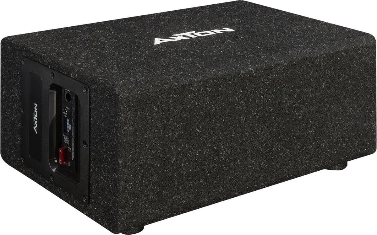 Axton ATB120QBA - Autosubwoofer - Actieve subwoofer - Met ingebouwde versterker - 20cm sub - 8 inch - Klasse D - 100 Watt RMS