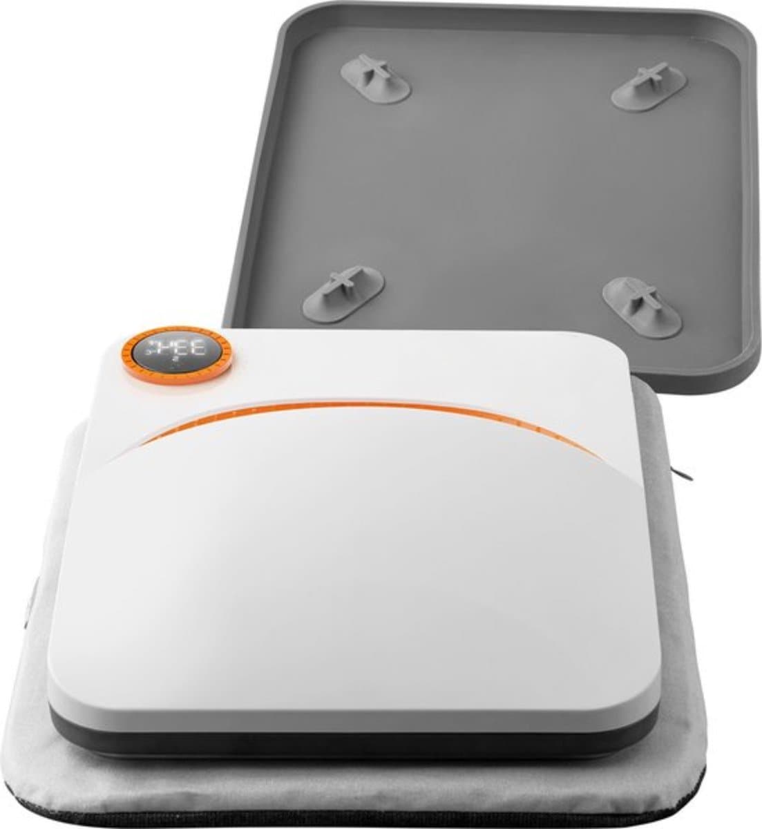 Mini Hitte Pers - 2-in-1 Kleding Pers met 670W - Inclusief Accessoires - Compact en Krachtig