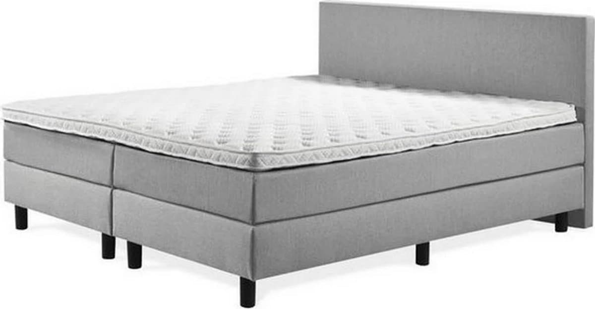 Boxspring Luxe Glade Hoofdbord 70 x 210 Grijs