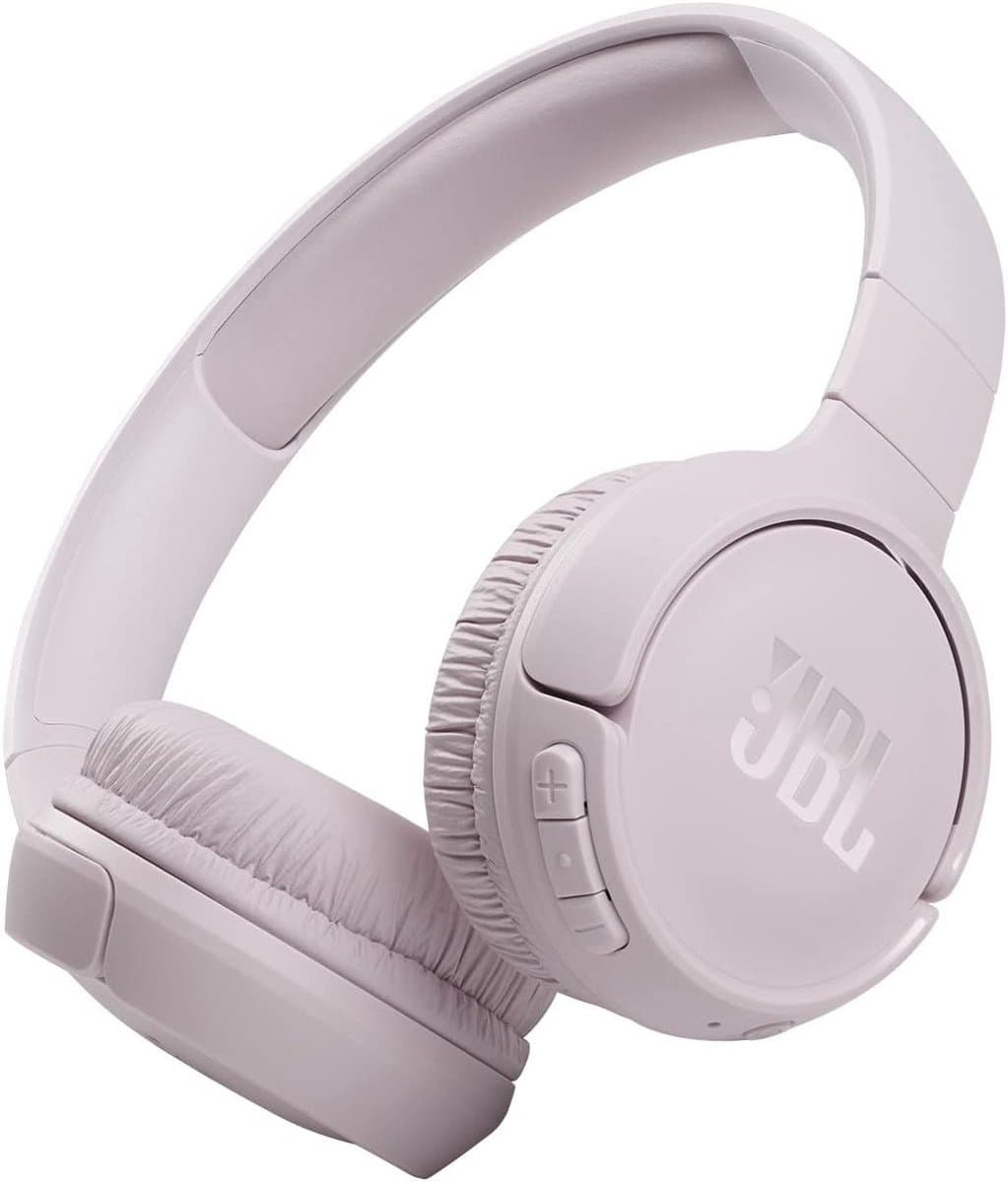 Draadloze Over-Ear Bluetooth Koptelefoon met Microfoon en Zuiver Basgeluid in Roze