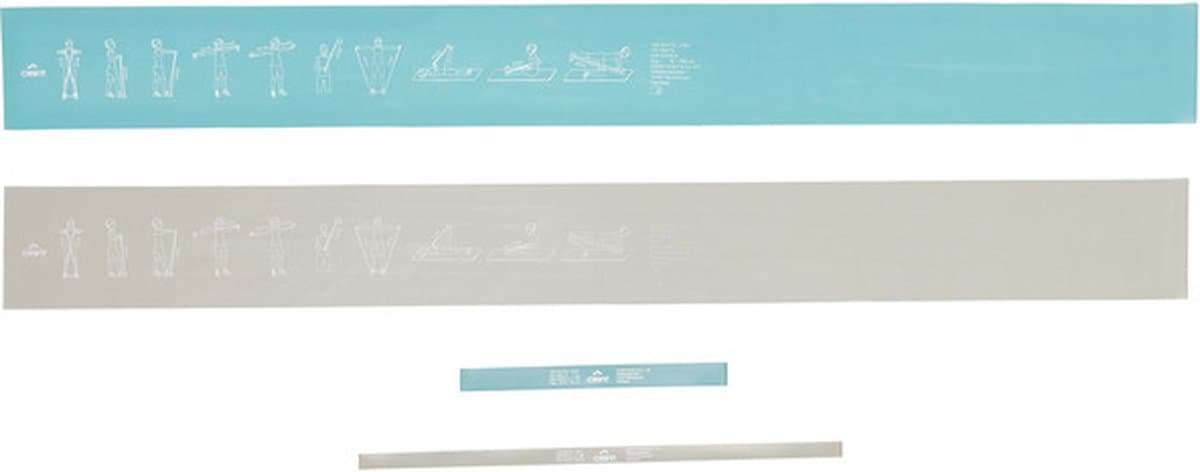 Latex Weerstandbanden set - fitnessband - 5kg tot 7,5kg licht/medium
