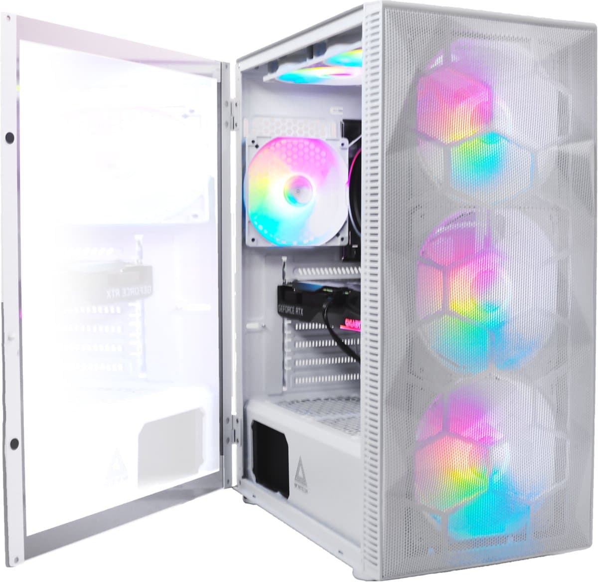 peta GamePC X3 Mesh - AMD Ryzen 5 5600G - 16GB RAM - 2.0TB M.2 SSD - Nvidia GeForce RTX3050 8GB - Windows 11 Pro