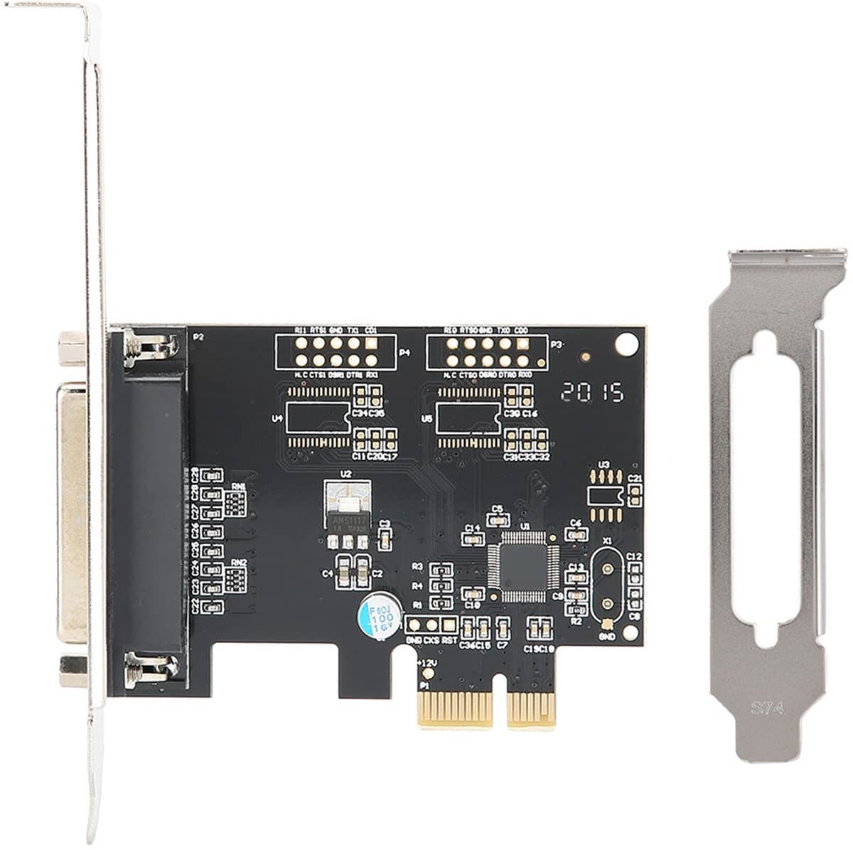 Dailygoods - PCI Express Parallelle Poortkaart voor Printers en Scanners