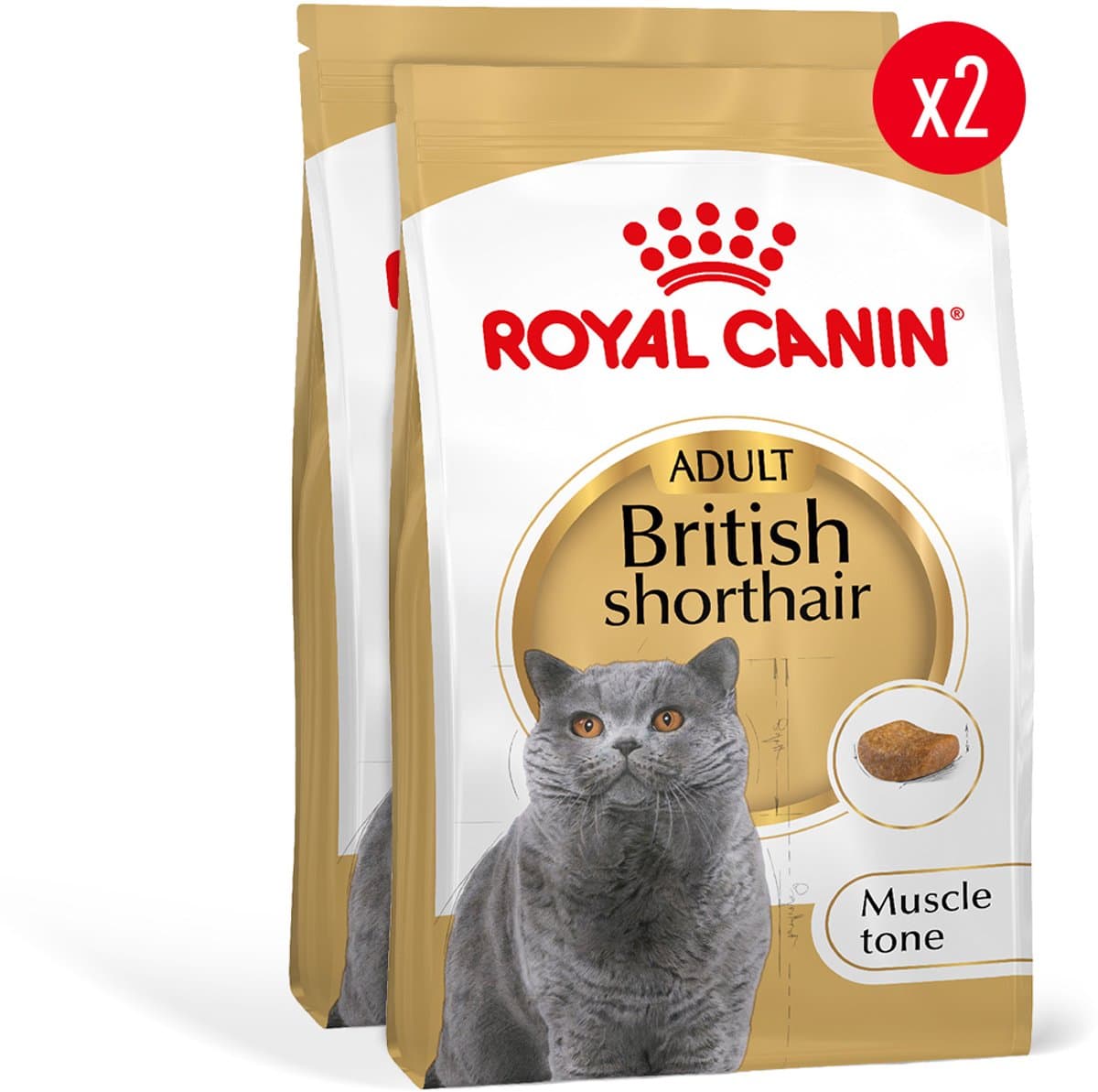 Royal Canin British Shorthair Adult - Kattenvoer - 2 x 4 kg