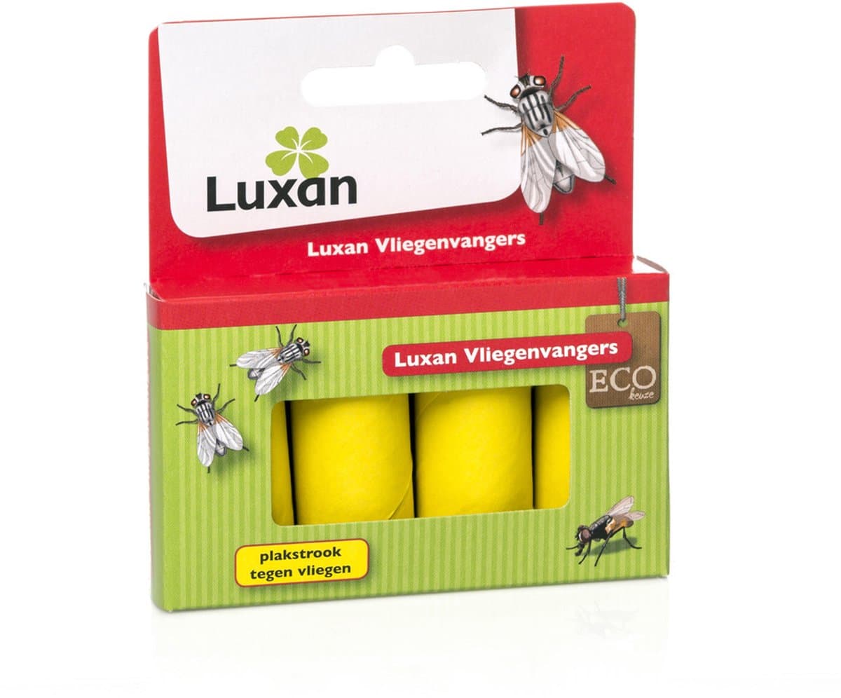 Luxan Vliegenvangers - Insectenbestrijding - 4 stuks
