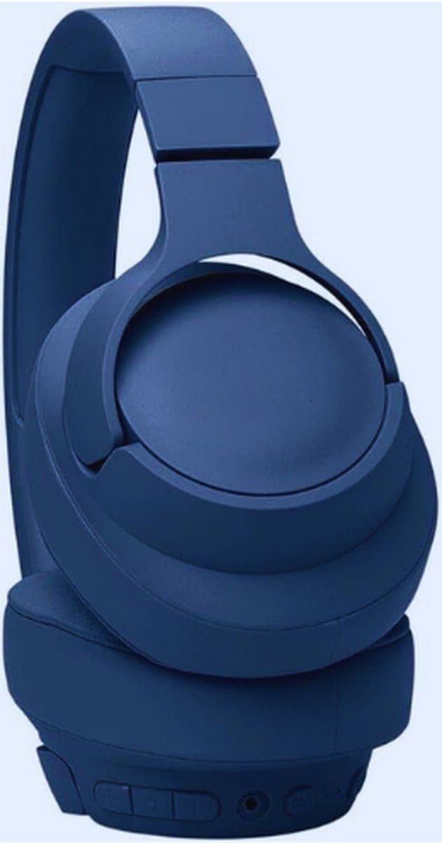 Draadloze Over-Ear Koptelefoon In Blauw - Met Adaptive Noise Cancelling - Bluetooth En 70 Uur Batterijduur