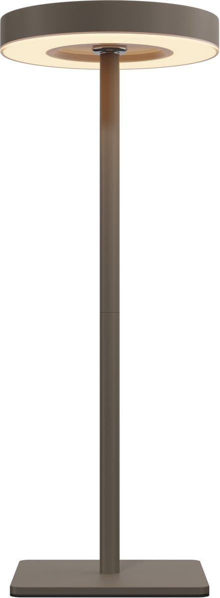 Nook - Oplaadbare tafellamp - Taupe - Draadloos - LED & 3 lichtstanden - Bureaulamp of nachtlampje
