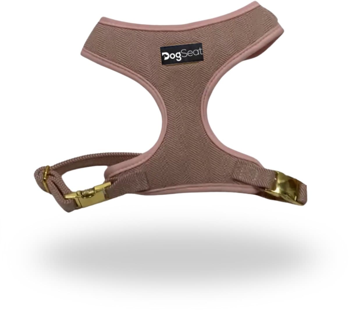 DogSeat® Elite Harnas Coral - L - Hondentuig - Verstelbaar hondenharnas - Hondenharnas - Honden tuigje - Luxe & duurzaam