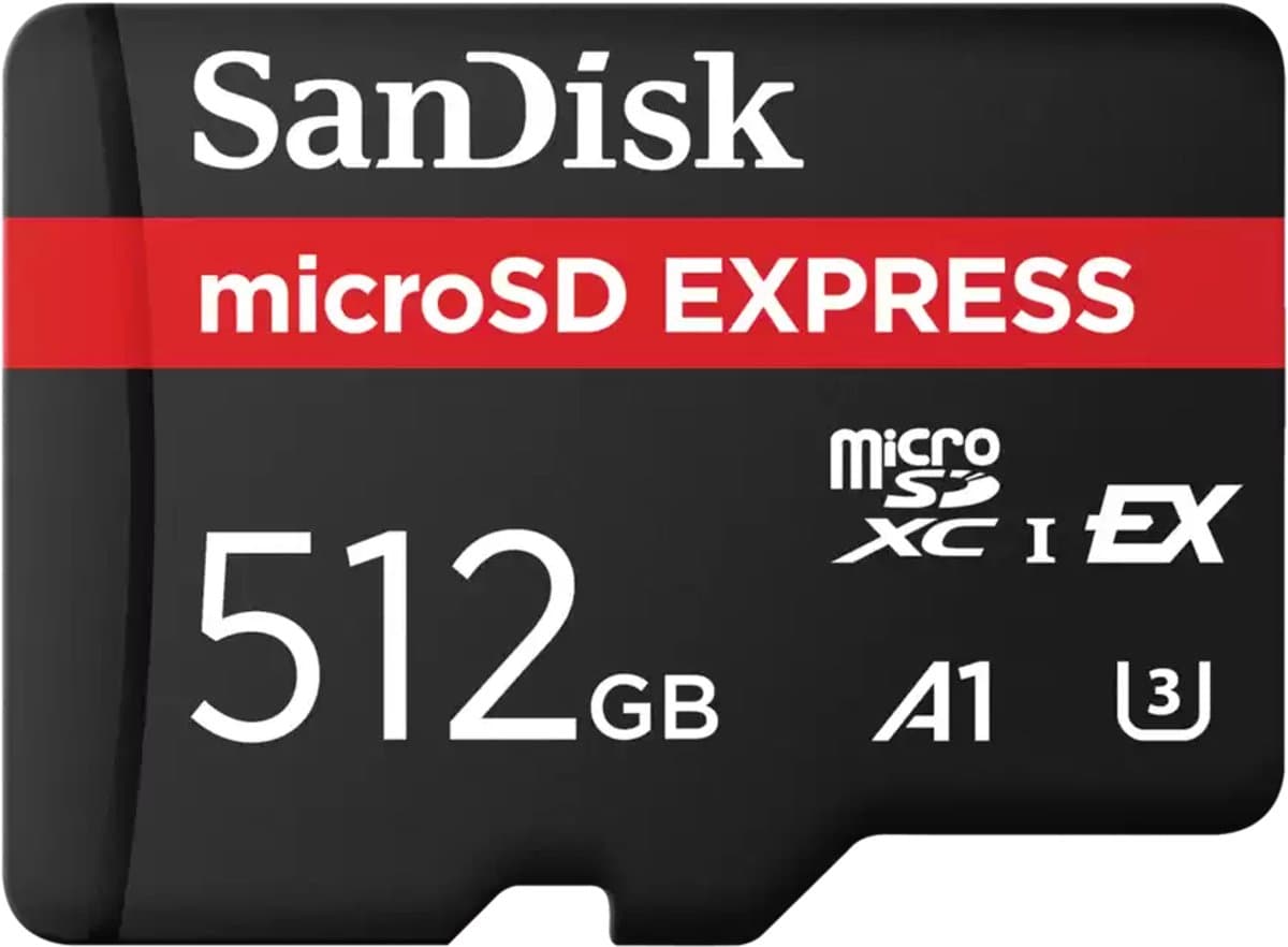 SanDisk MicroSD Express Card 512GB 650MB/s