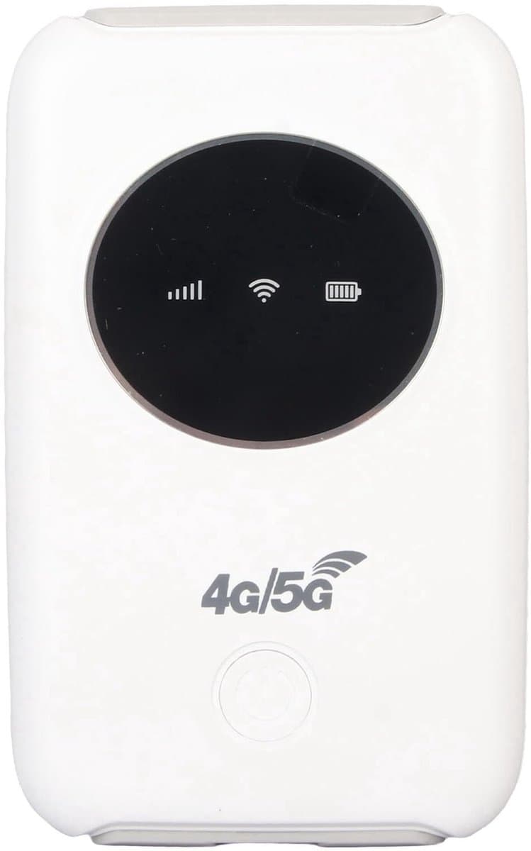 Unlocked 4G Wifi Modem, 300Mbps SIM Card Portable Wireless Router with 3200mAh Battery, Connect Up to 10 Devices, for Travel, Business, Outdoor Streaming