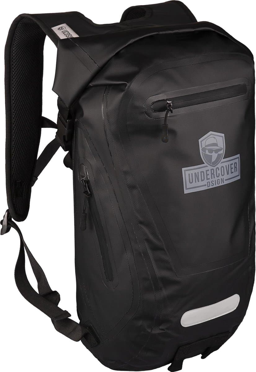 Undercover Dsign Rugzak - Waterdichte tas - Rugzak laptop - Reistas - Laptoptas - Aquastop - Geschikt voor 16 inch - Zwart