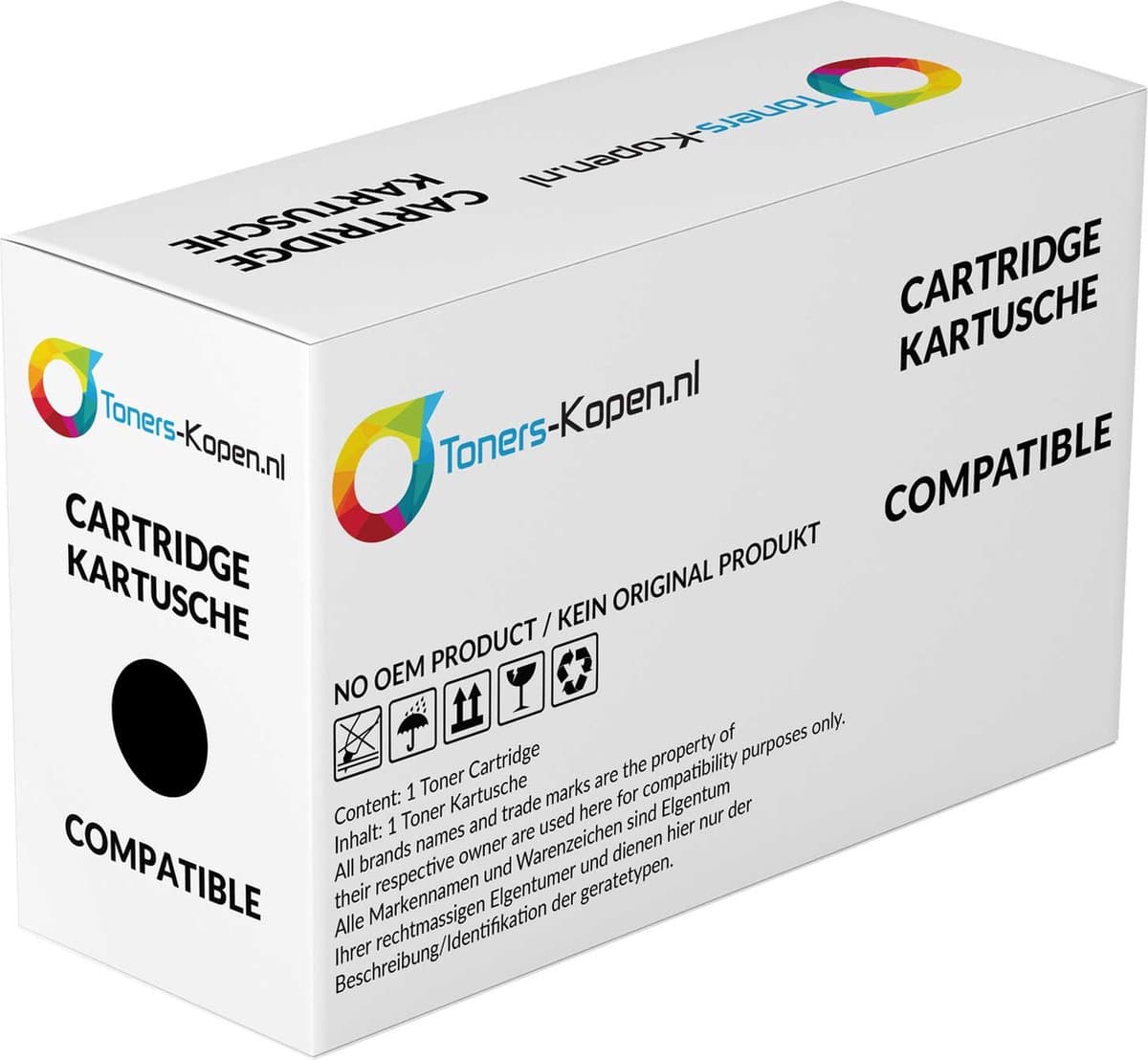Samsung MLT-D117S Huismerk Toner Zwart 2500 Pagina's - Samsung toner MLT-D117S compatible - MLT-D117S alternatief - SCX4650F SCX4650N SCX4652F SCX4655F SCX4655FN SCX4655FW - TN-114 Tonercartridge