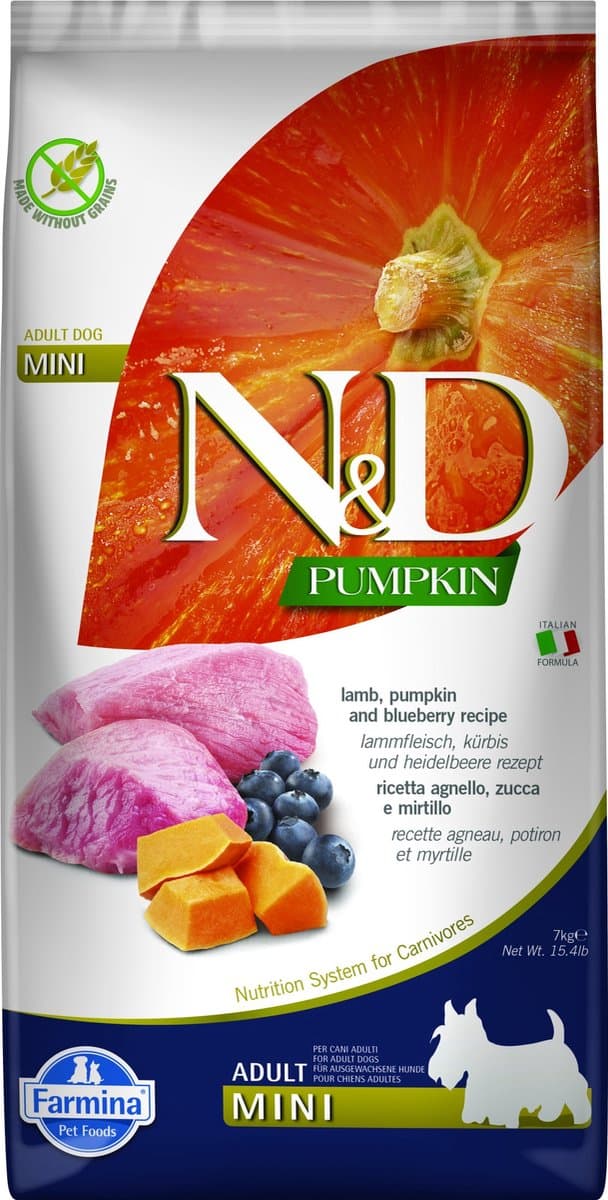 Farmina N&D Pompoen Kip Hondenvoer voor Volwassen Medium/Grote Rassen 2,5 kg
