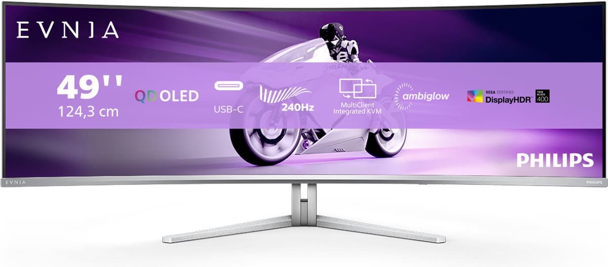 Philips Evnia 49M2C8900/00 QD-OLED Curved