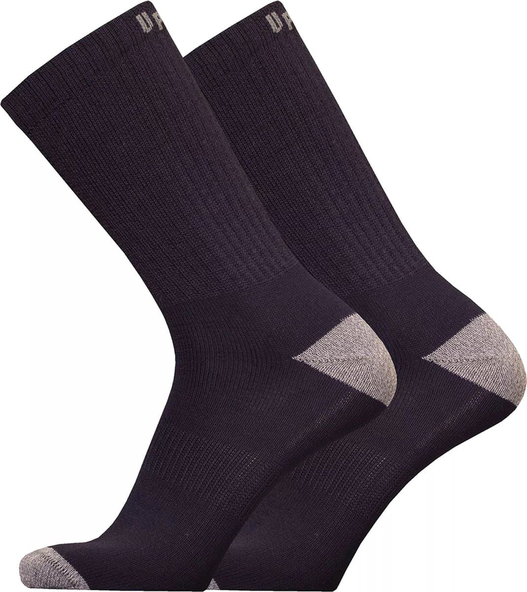 UphillSport - 2-Pack - Trekking Sokken - Drielaagse Lichtgewicht - Heren / Dames - grijs / blauw - 47-50 - 9189